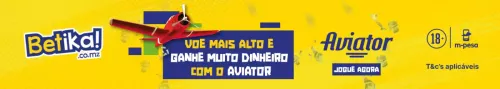 Banner ilustrativo do aviator Betika