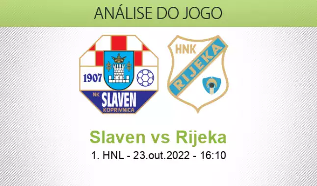 Rijeka x Slaven Koprivnica Estatísticas Confronto Direto